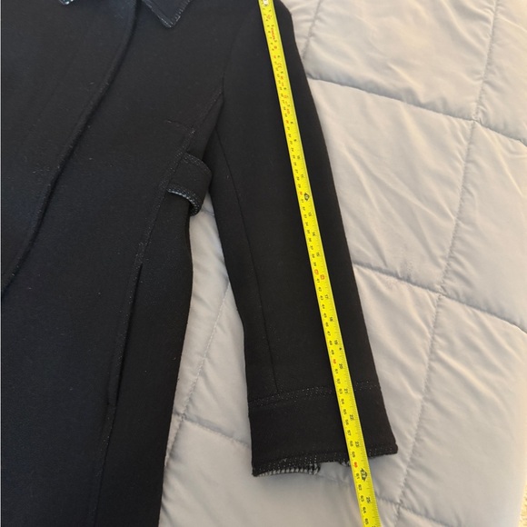 Max & Co. Wool Blend Black Coat - Paris Collection- Size 10 (EU44) - Picture 11 of 13